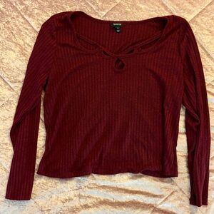 Torrid Women's Red Long Sleeve Top size 3